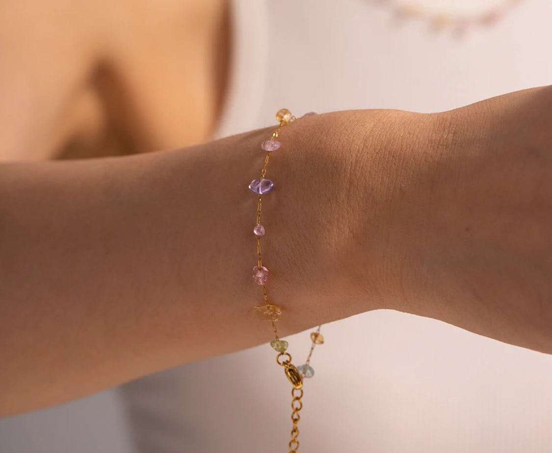 Color Gravel Bracelet