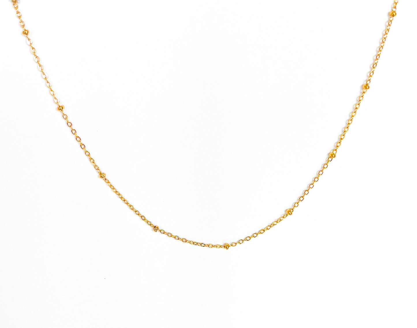 Gold Beaded Chain