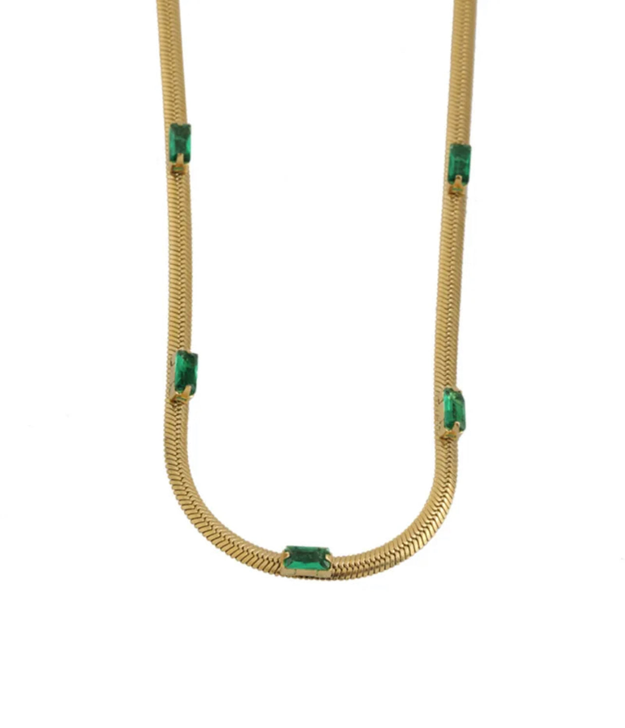 Miranda Herringbone Necklace