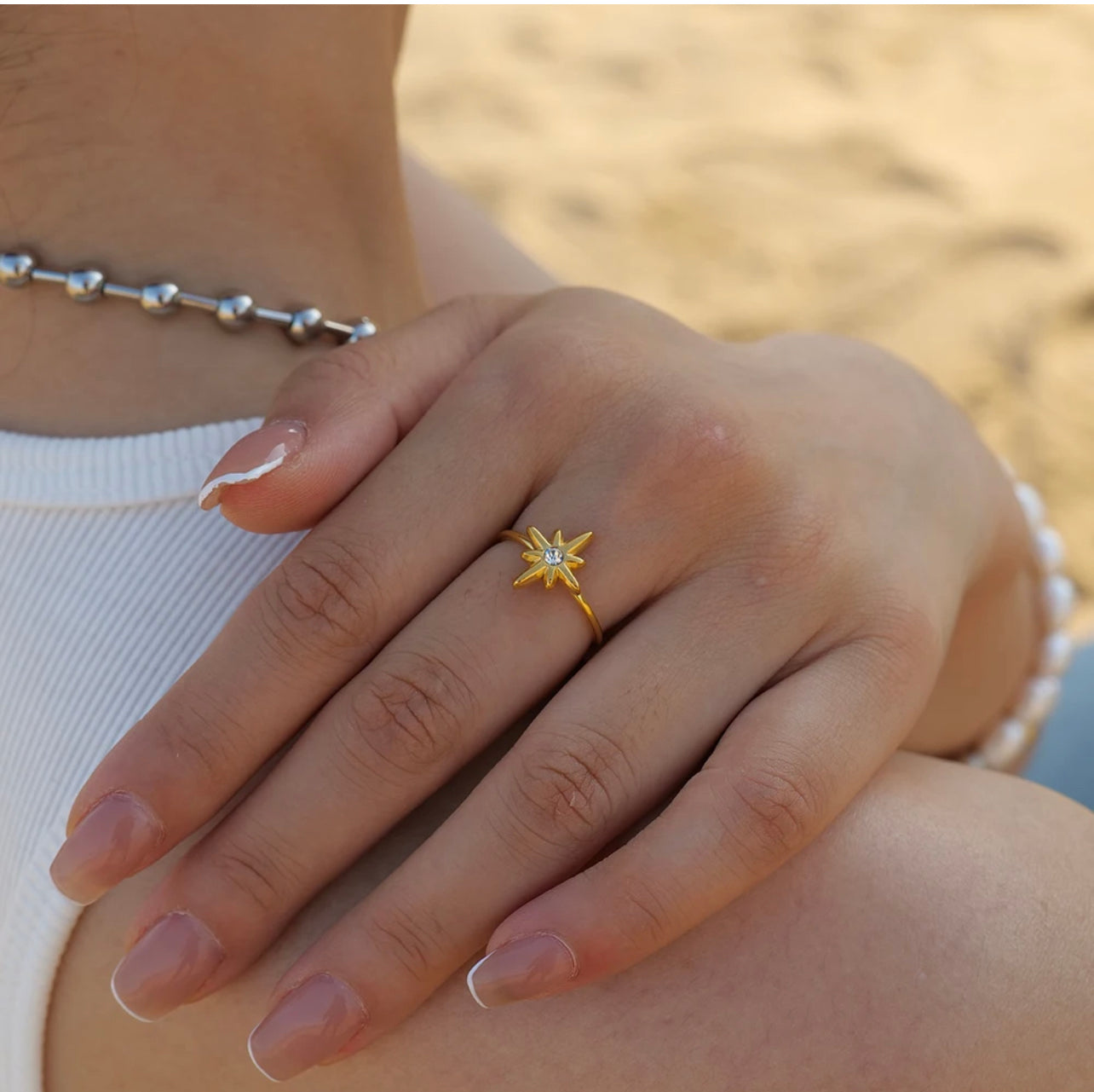 Starlight Gold Ring
