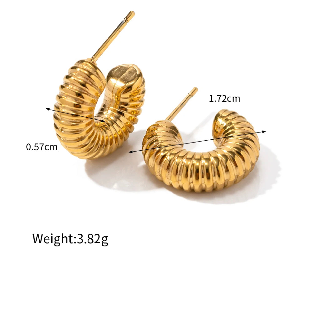 Arella Gold Hoops