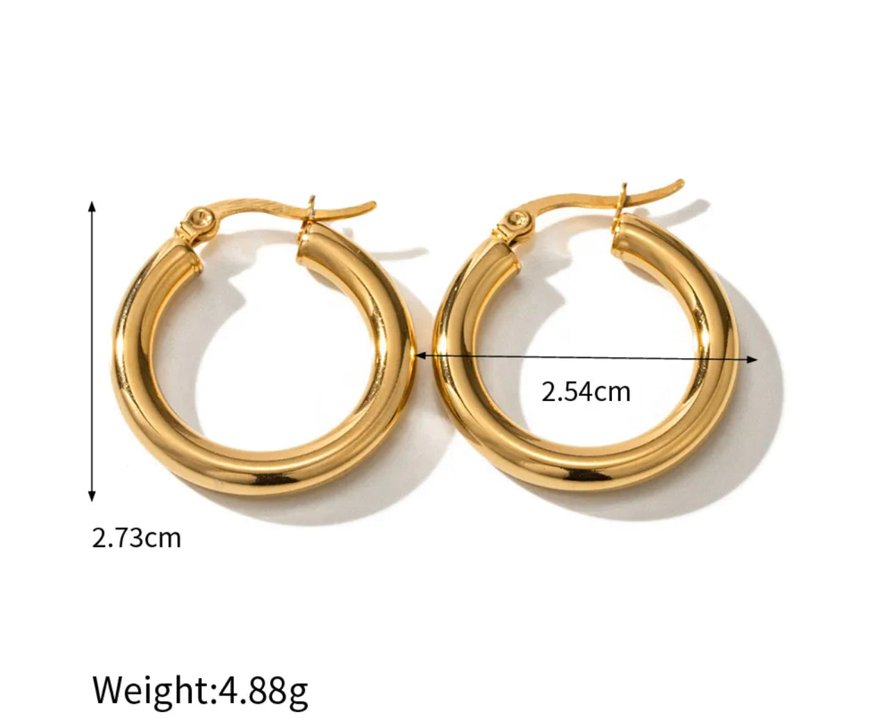 Angelica Hoops 20mm