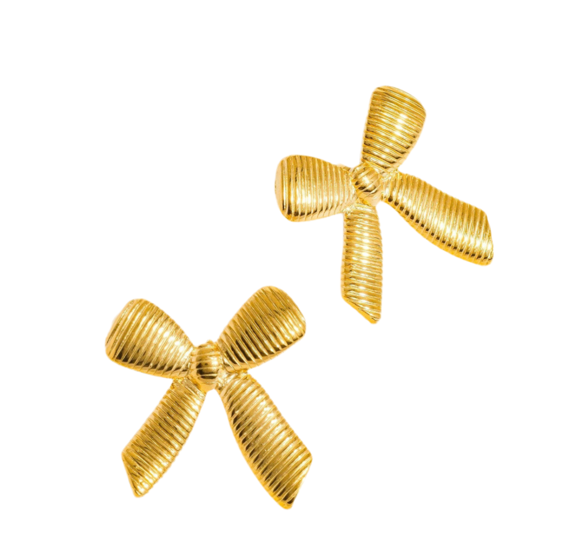 Statement Gold Bows