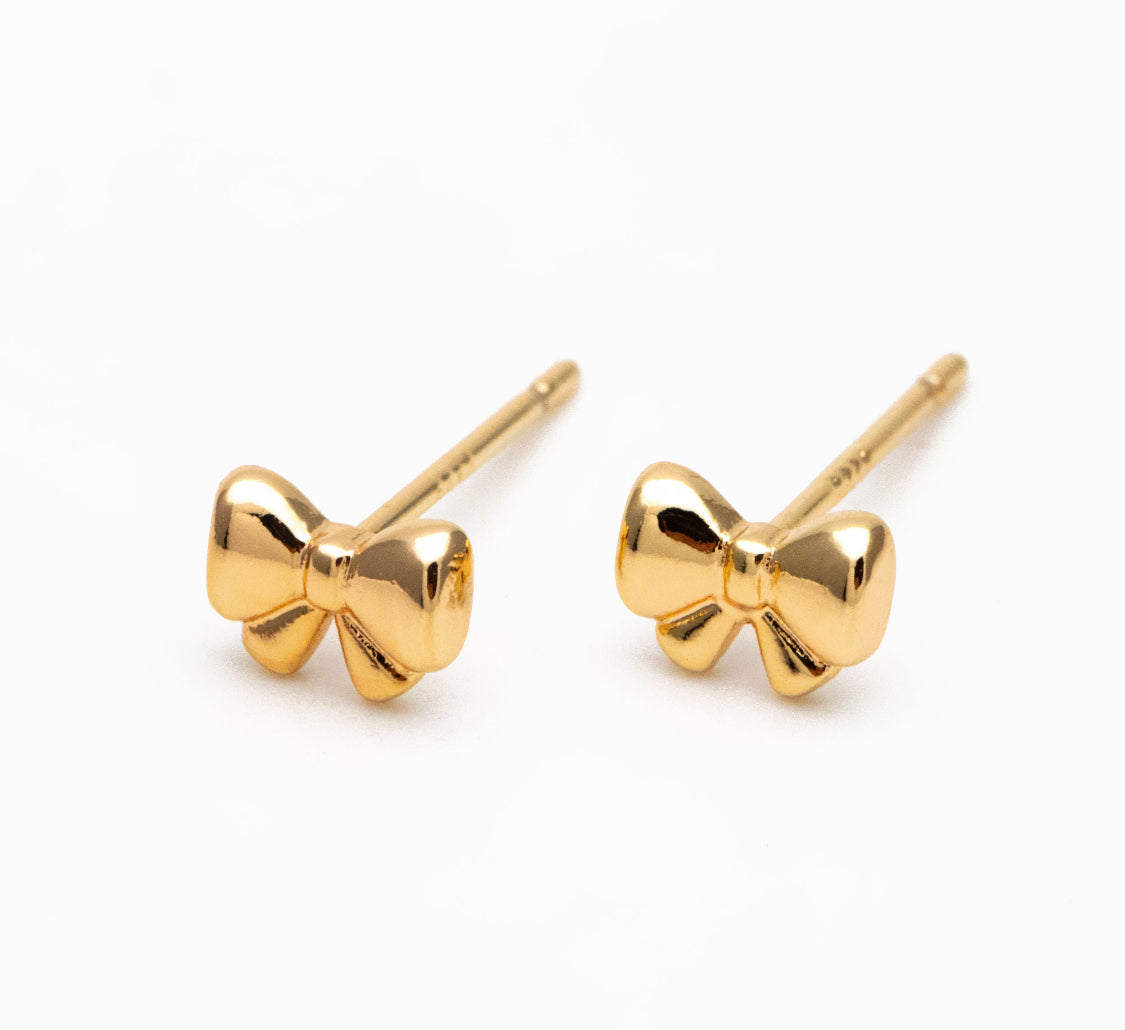 Tiny Gold Bows