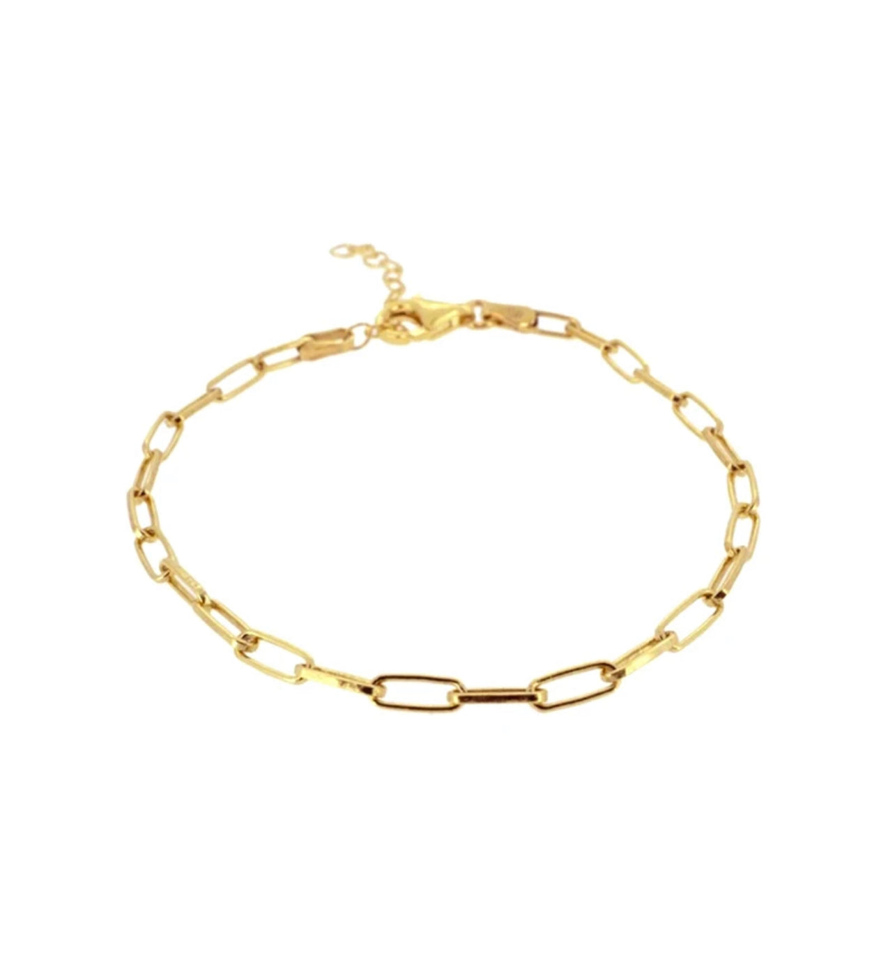 Large Paperclip Bracelet