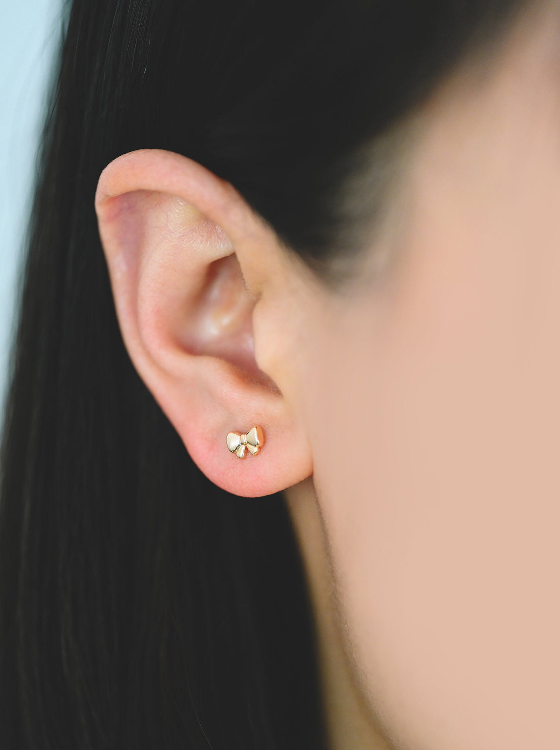 Tiny Gold Bows