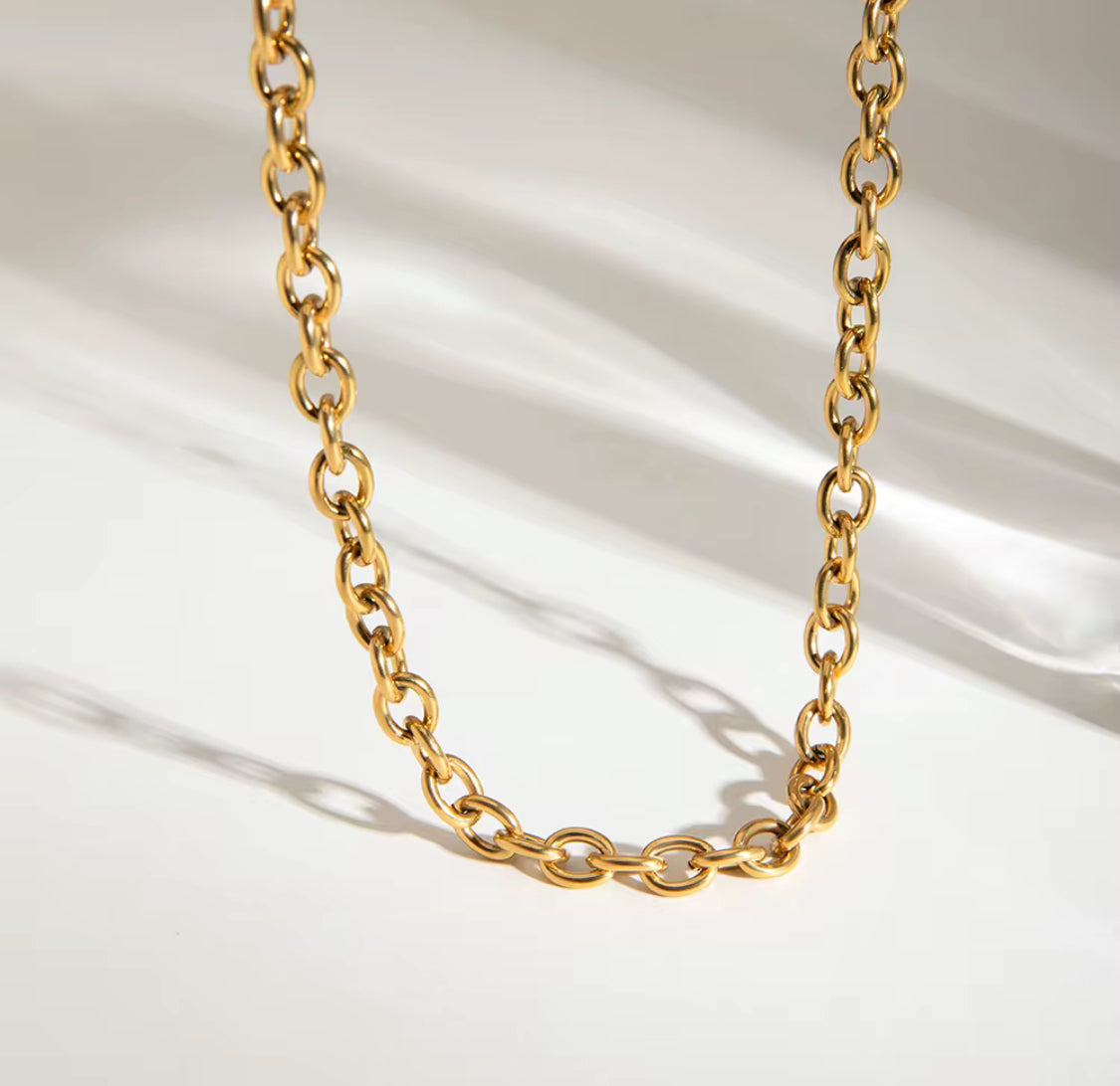 Round Circle Link Chain