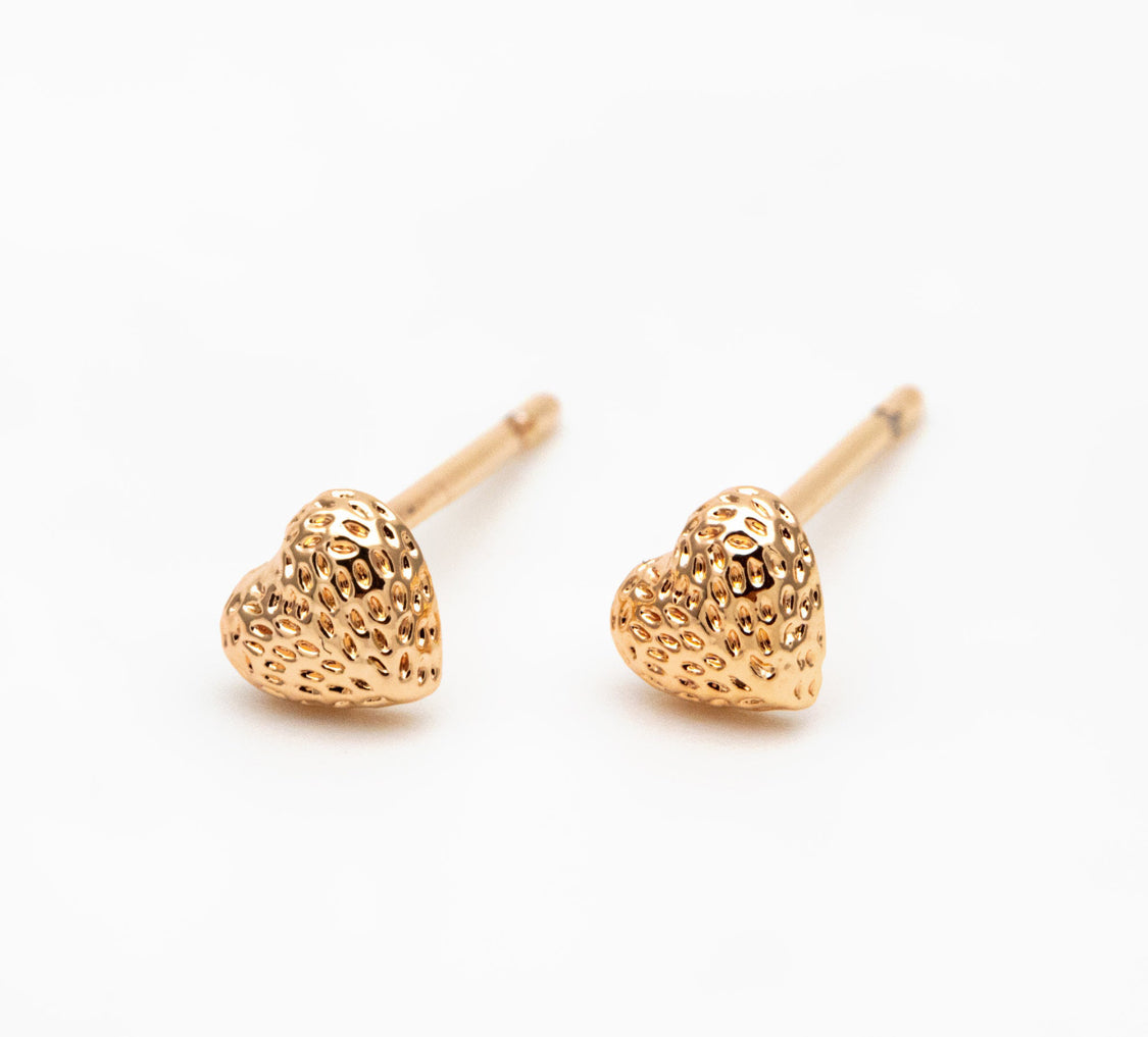 Tiny Hearts Studs