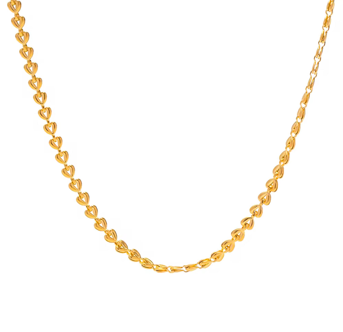 Heart Link Necklace