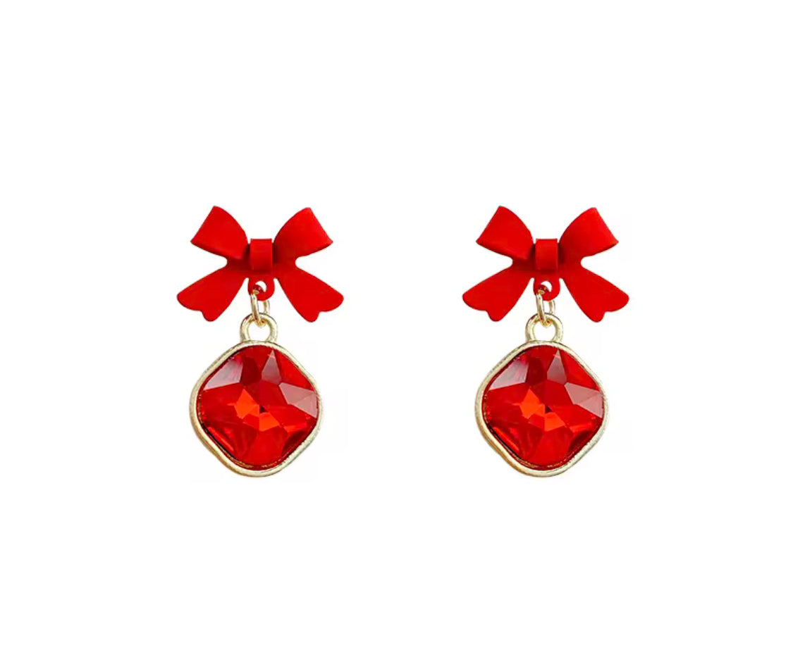 Red Bow & Stones