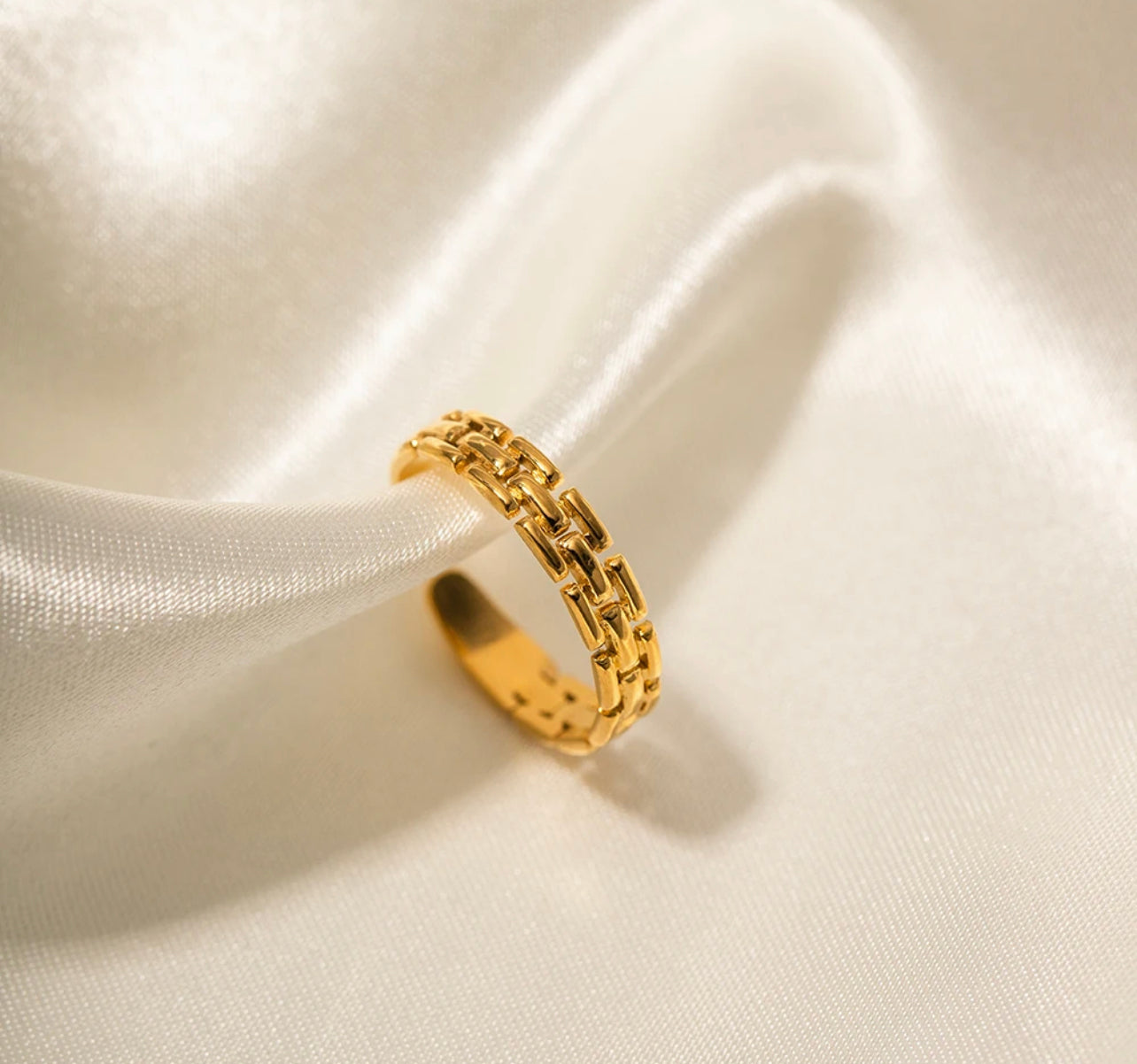 Classic Woven Gold Ring
