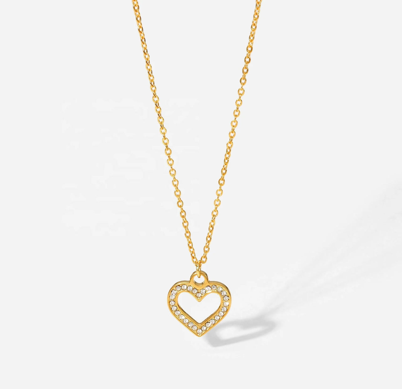Hollow Heart Pendant