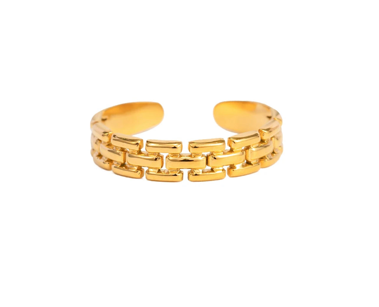 Classic Woven Gold Ring