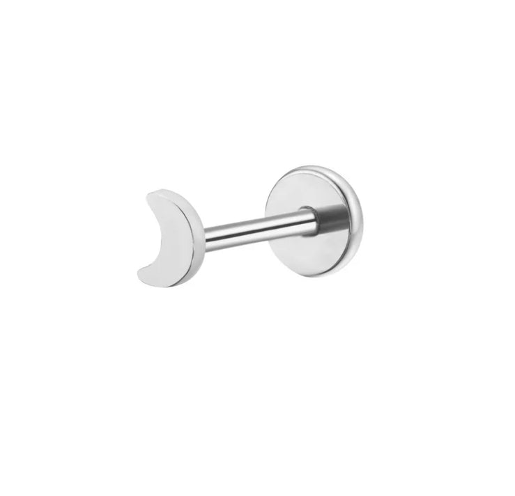 Silver Moon Solo Stud