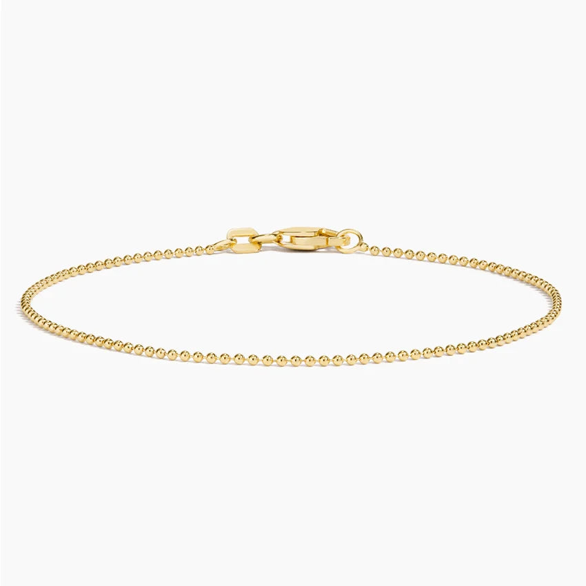 Dainty Dotted Gold Bracelet