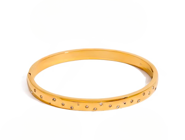 Starry Gold Bangle
