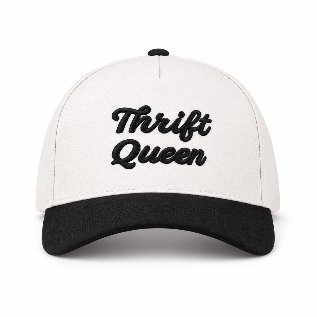 Thrift Queen Hat- Black