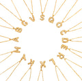 Gold Initial Necklace