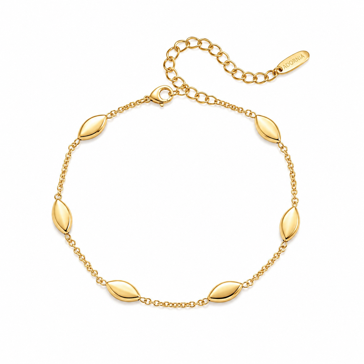 Marquise Gold Bracelet