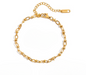 Two Link Oval  Bracelet