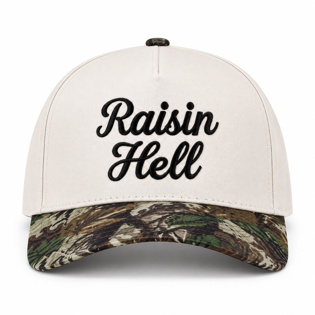 Raisin Hell Hat- Camo