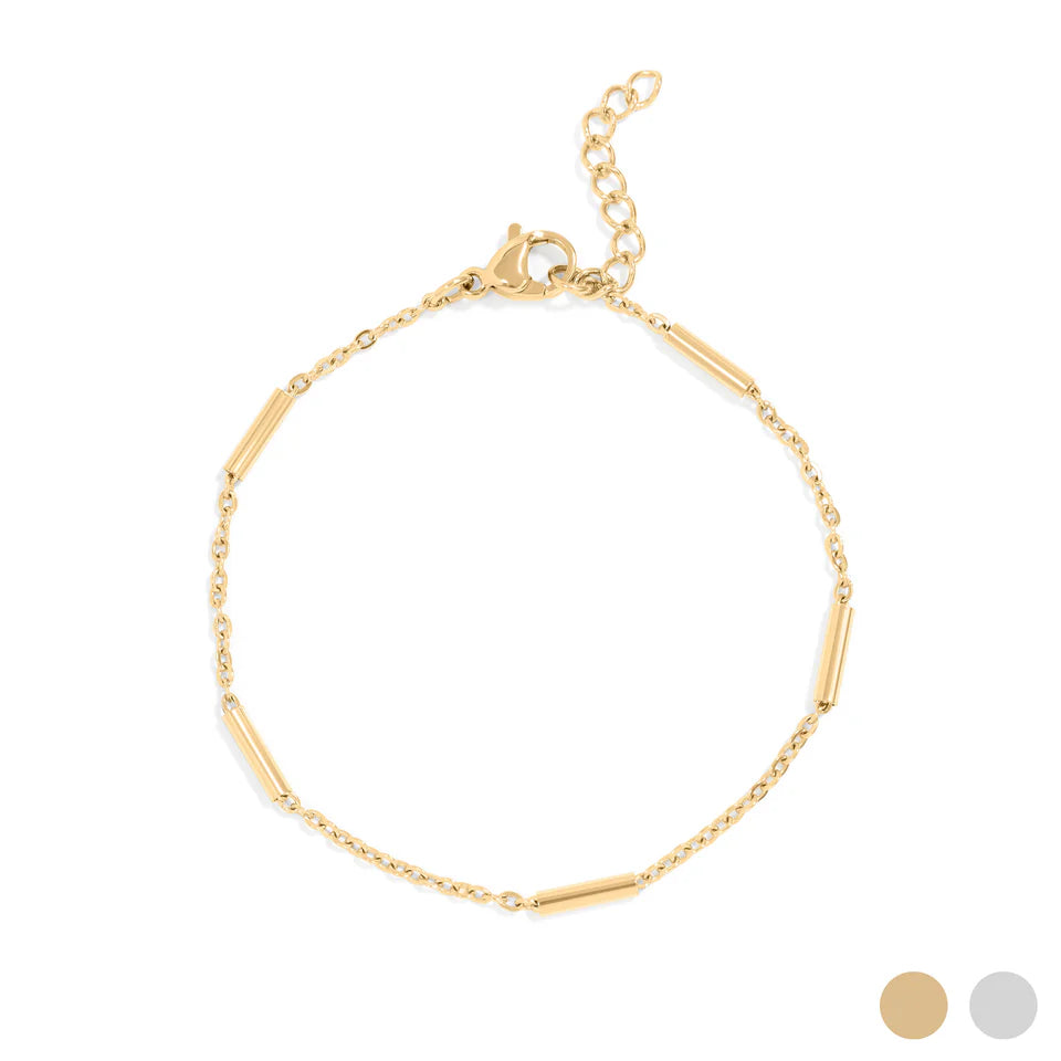 Cylinder Link Bracelet