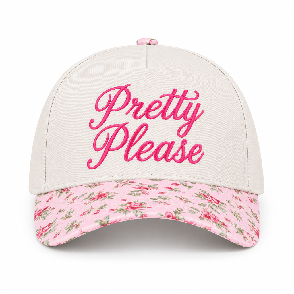 Pretty Please Hat- Floral