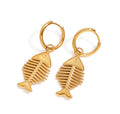 Gold Fish Bone Huggies