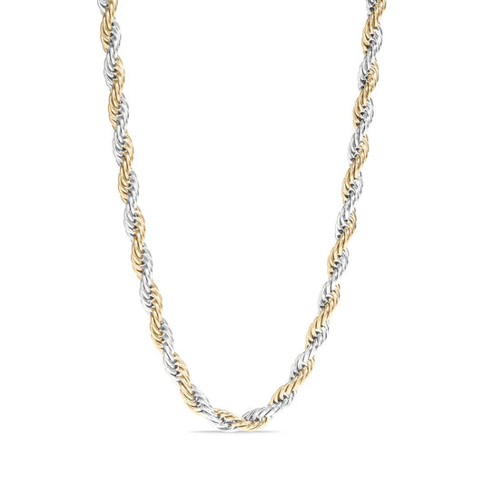 Two tone Rope Chain