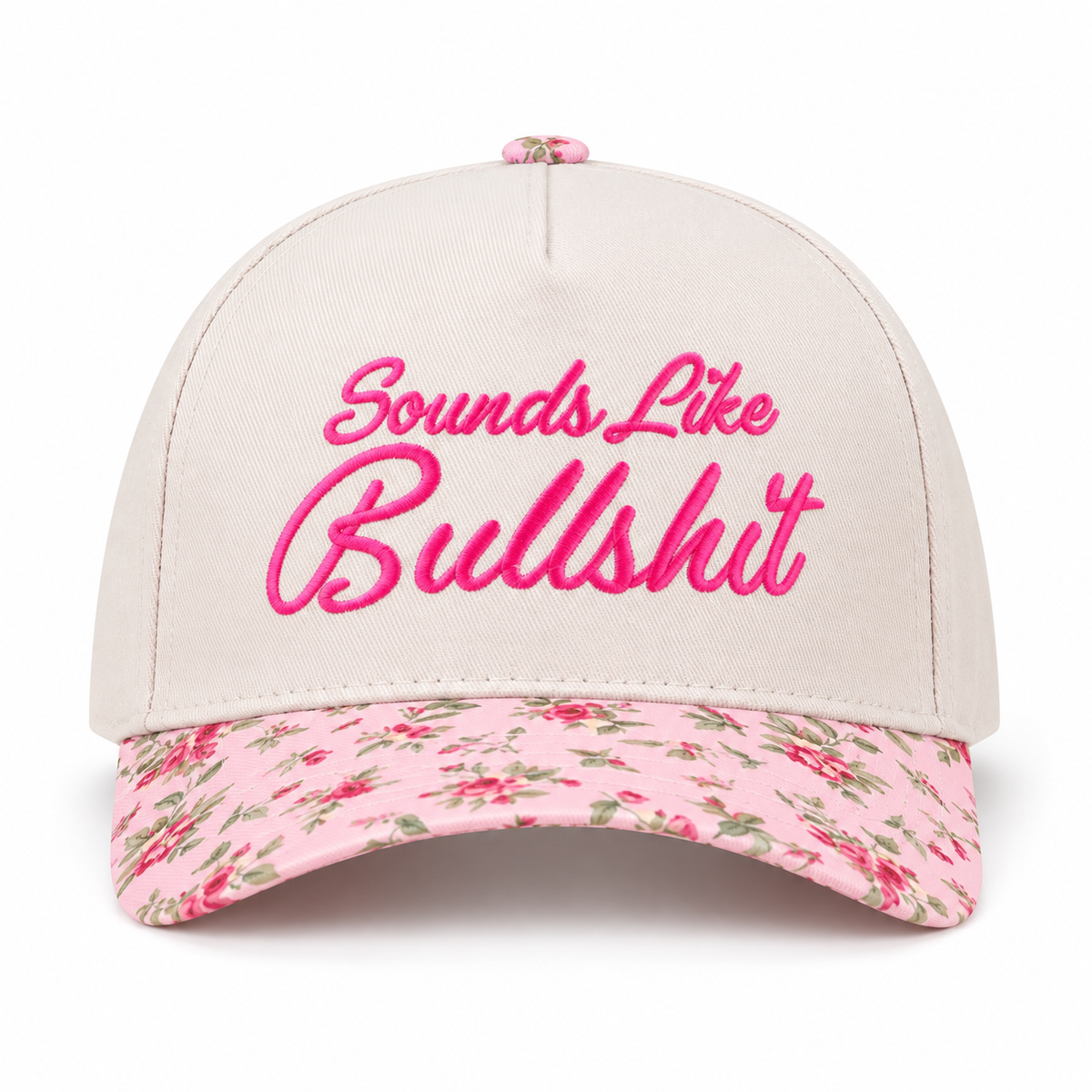 Sounds Like BS Hat- Floral