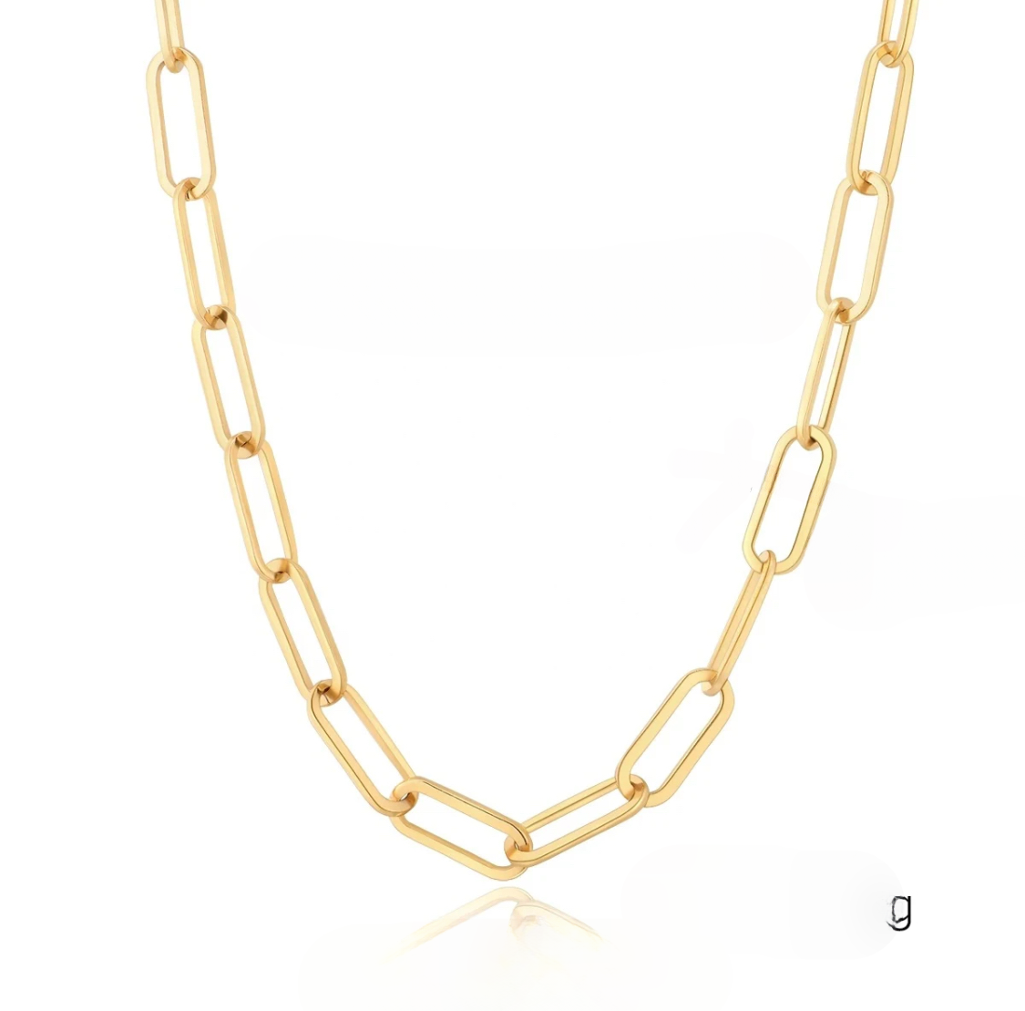 Large Oval Link Gold Chain