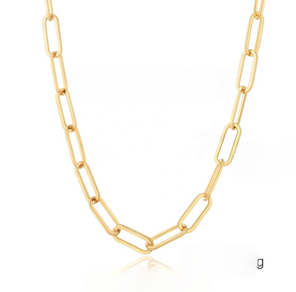 Large Oval Link Gold Chain