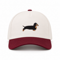 Weiner Dog Hat- Raisin