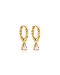 Pink Gem Gold Bubble Huggies