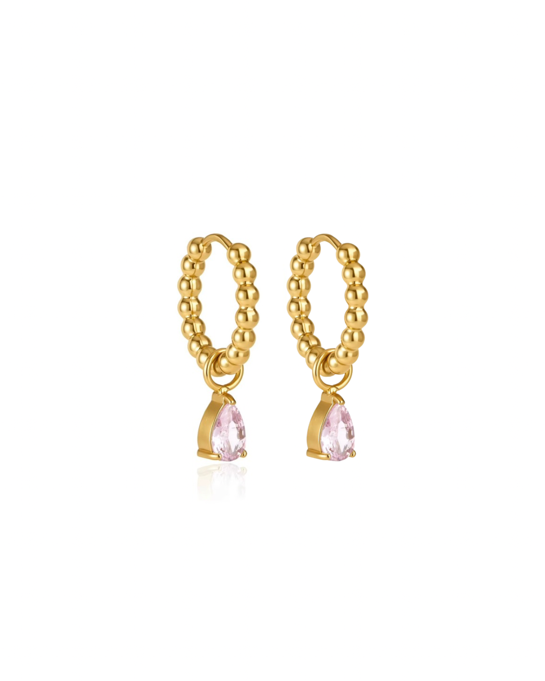 Pink Gem Gold Bubble Huggies