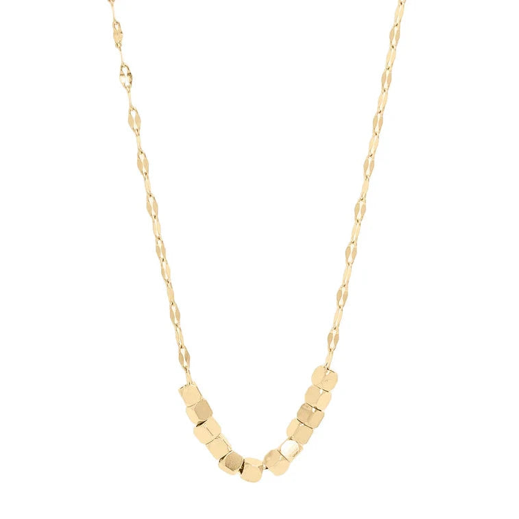 Goldie Blocks Necklace