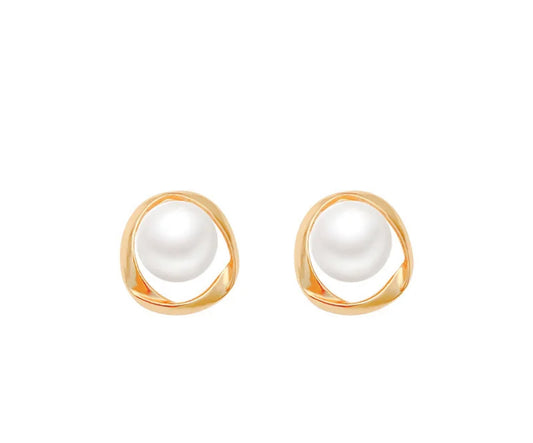 Pearl Gold Trim Studs