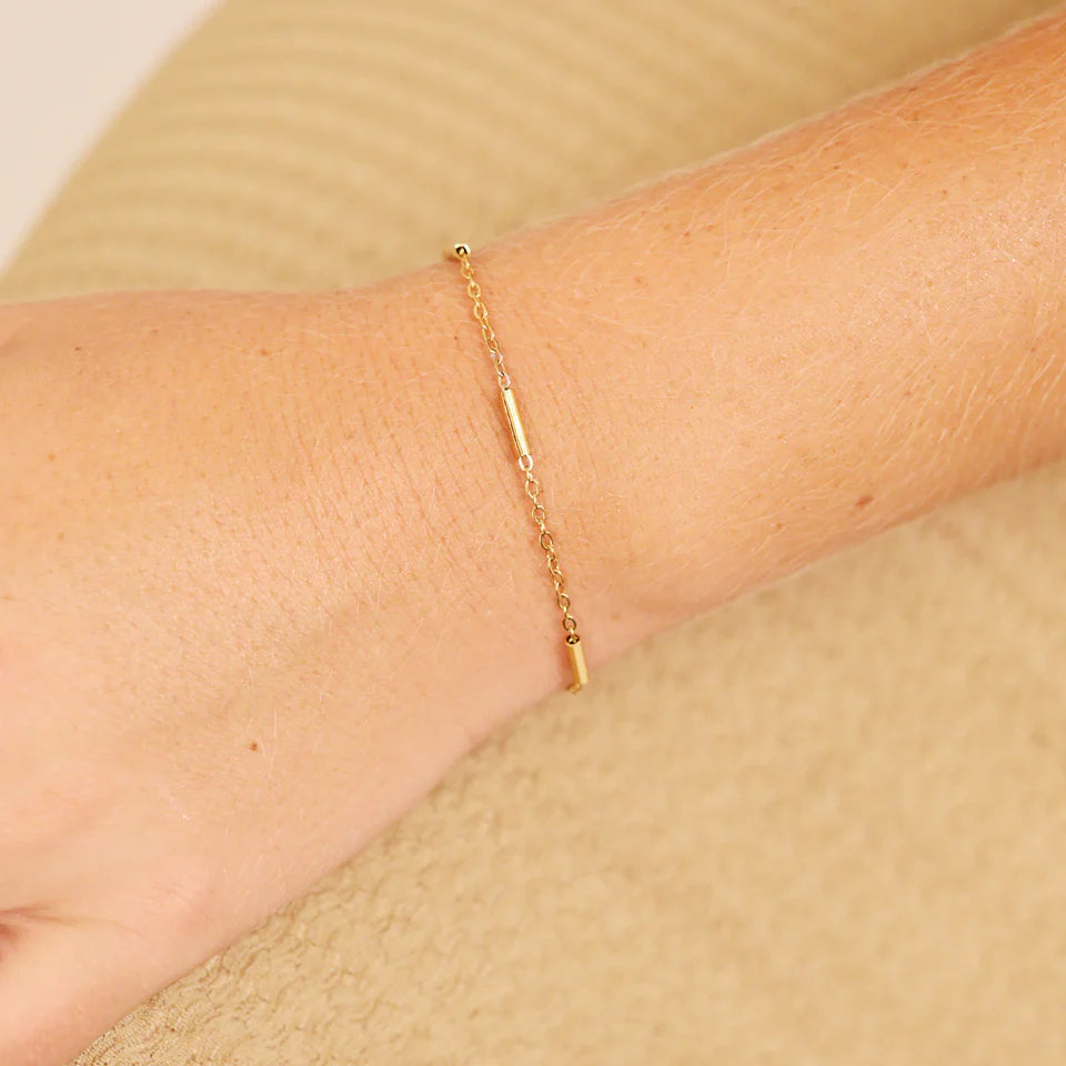 Cylinder Link Bracelet