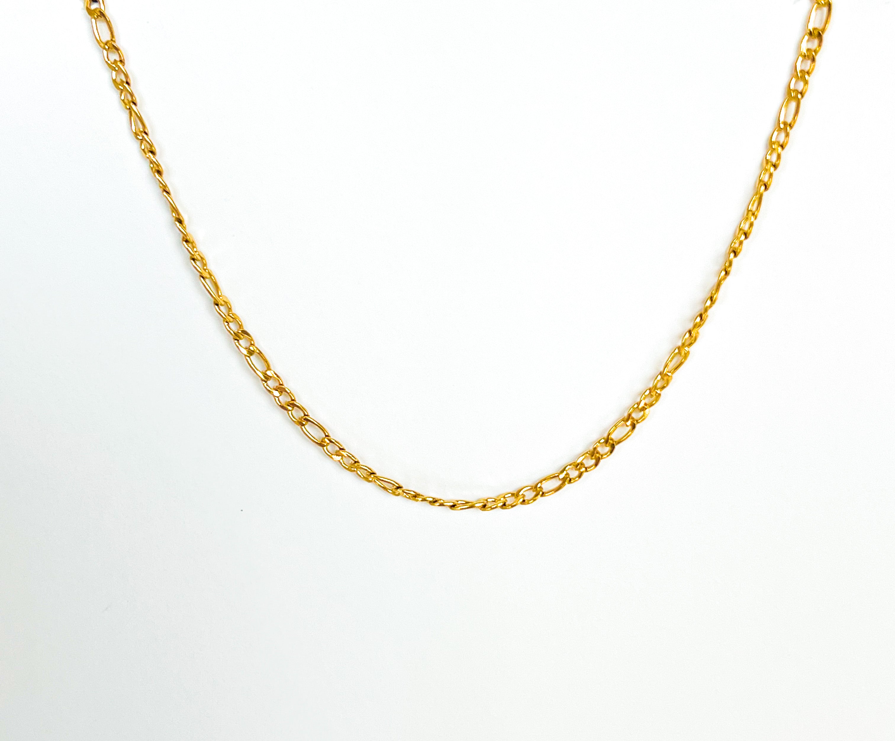 Gold Figaro Small Chain