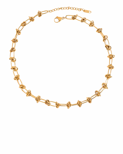 Gold Barbwire Chain