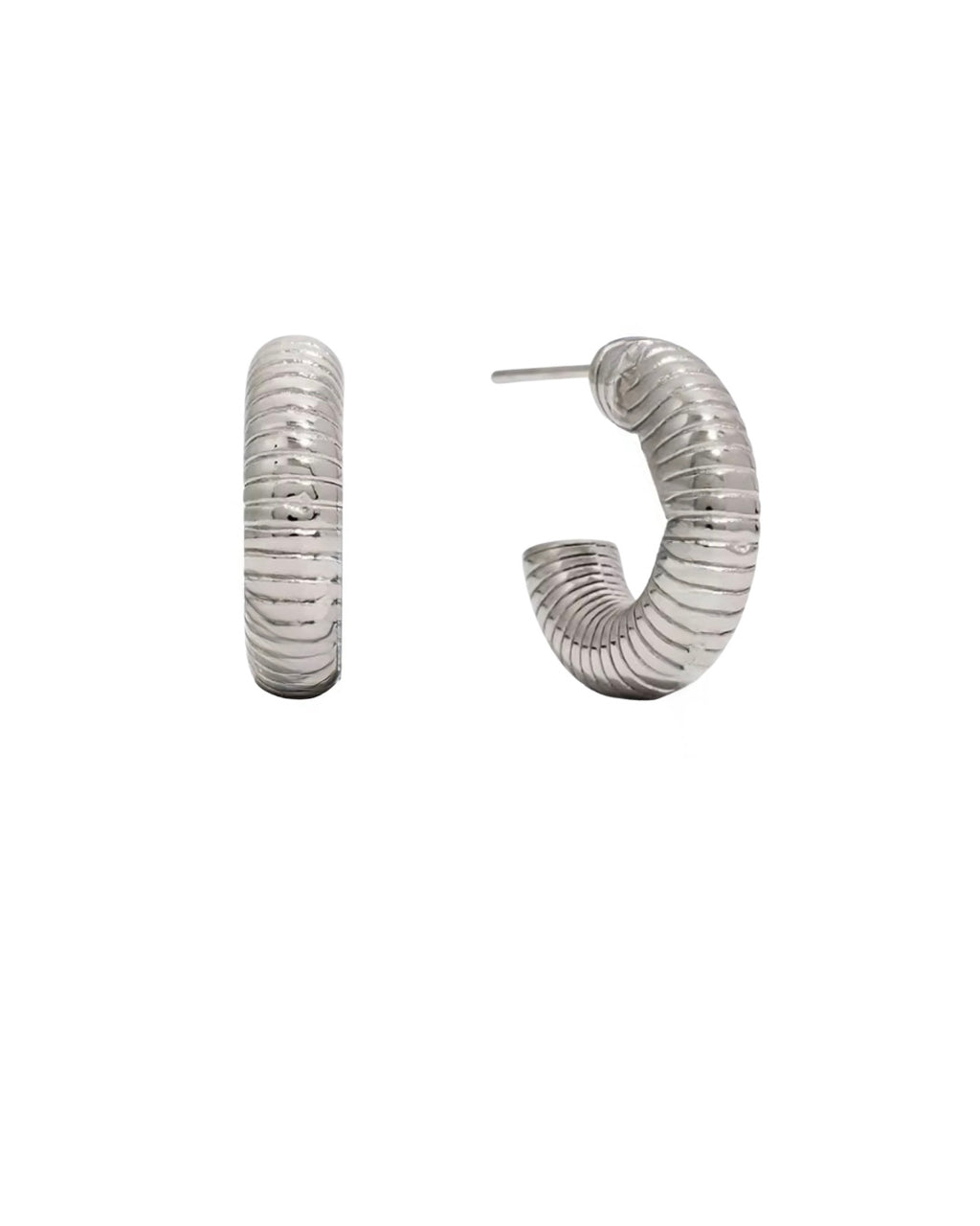 Ribbed Everyday Hoops