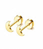 Gold Moon Duo Studs