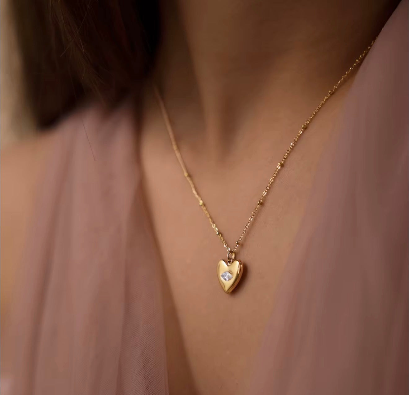Eye Heart Pendant