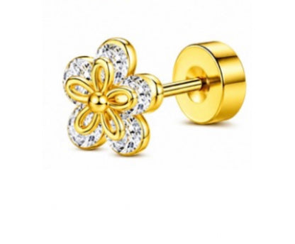 Wildflower Flat Back Studs