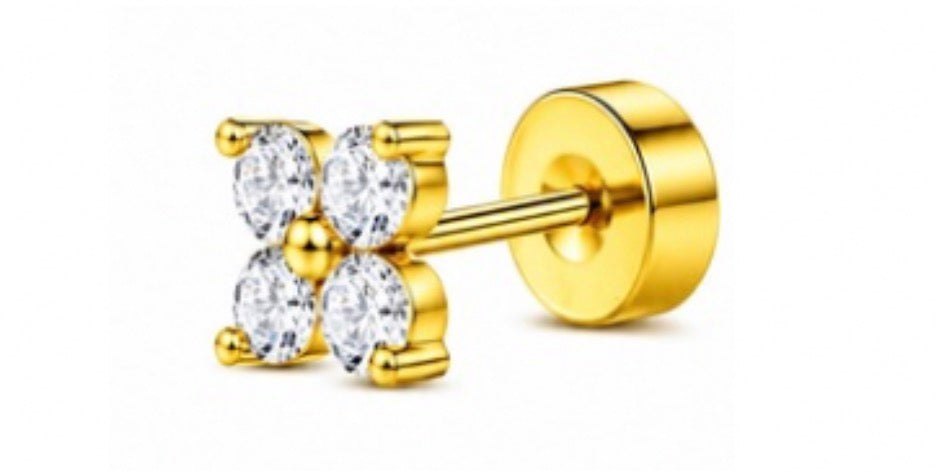 Wildflower Flat Back Studs