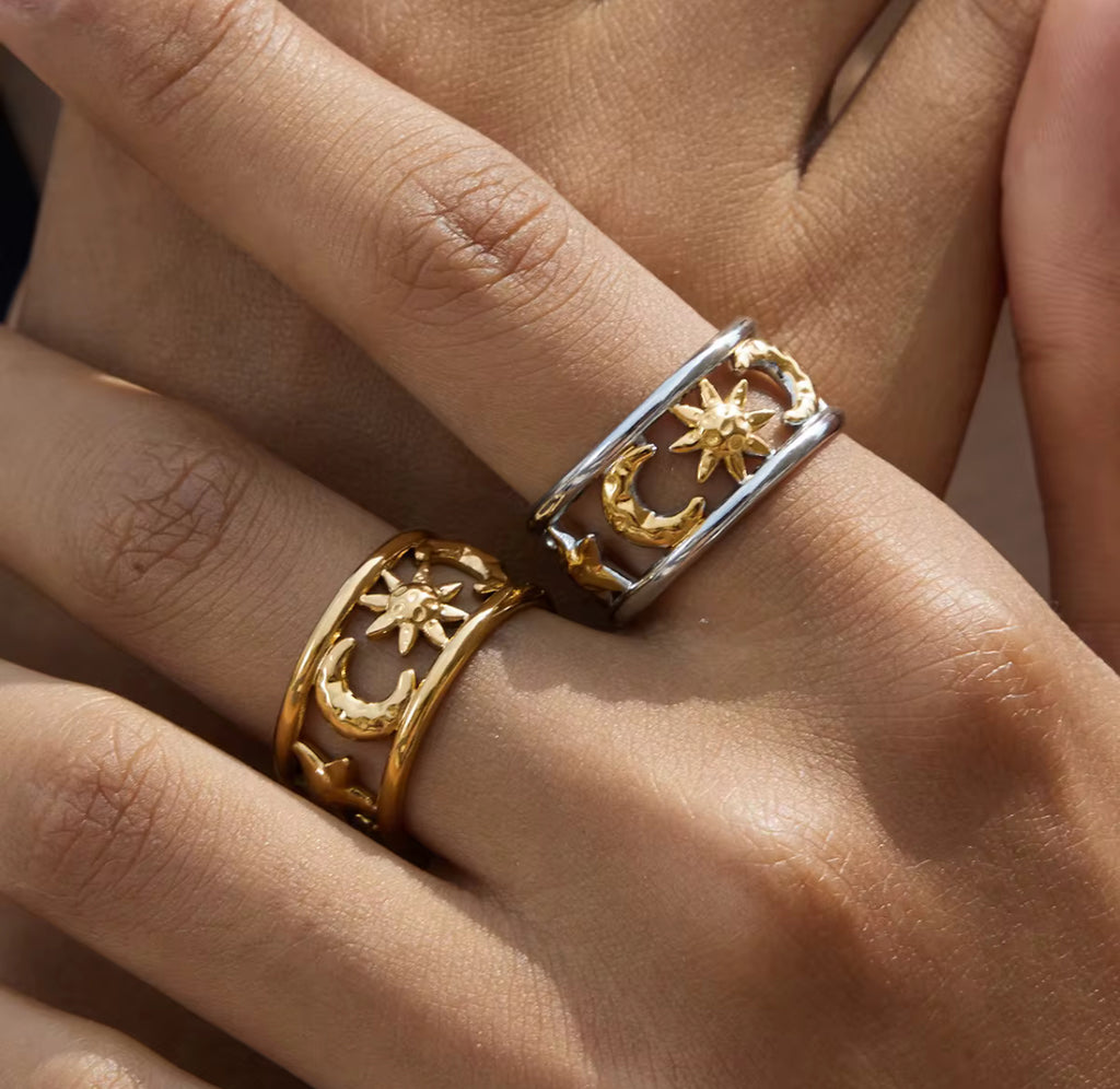 Celeste Gold Band