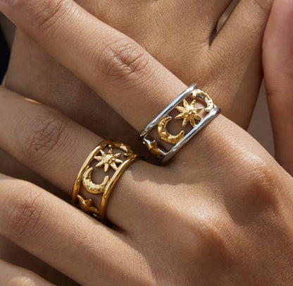 Celeste Gold Band