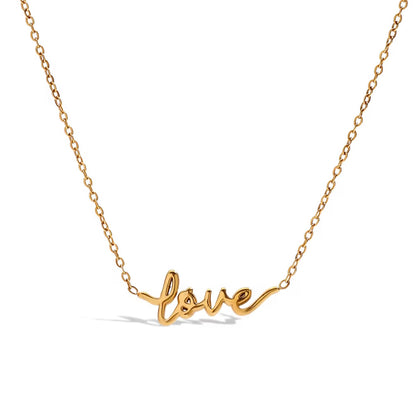 Love Plate Pendants