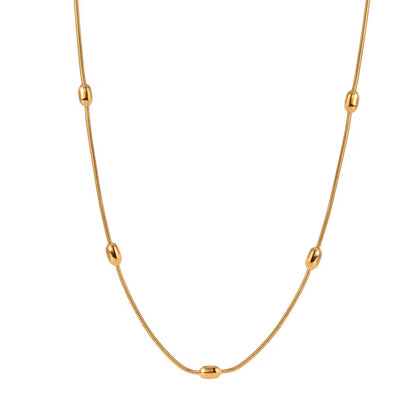 Luxe Beaded Snake Chain