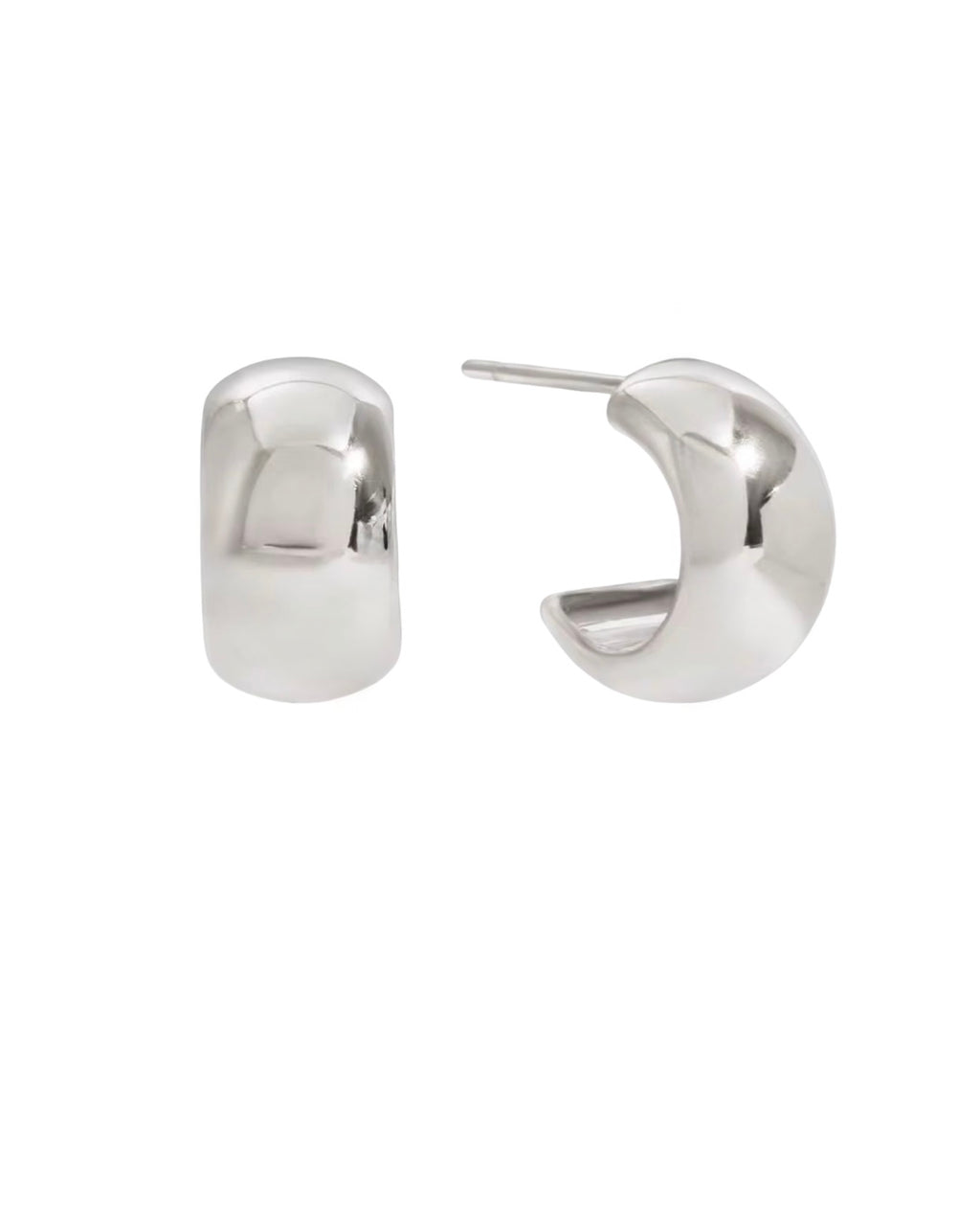 Round Smooth Hoops